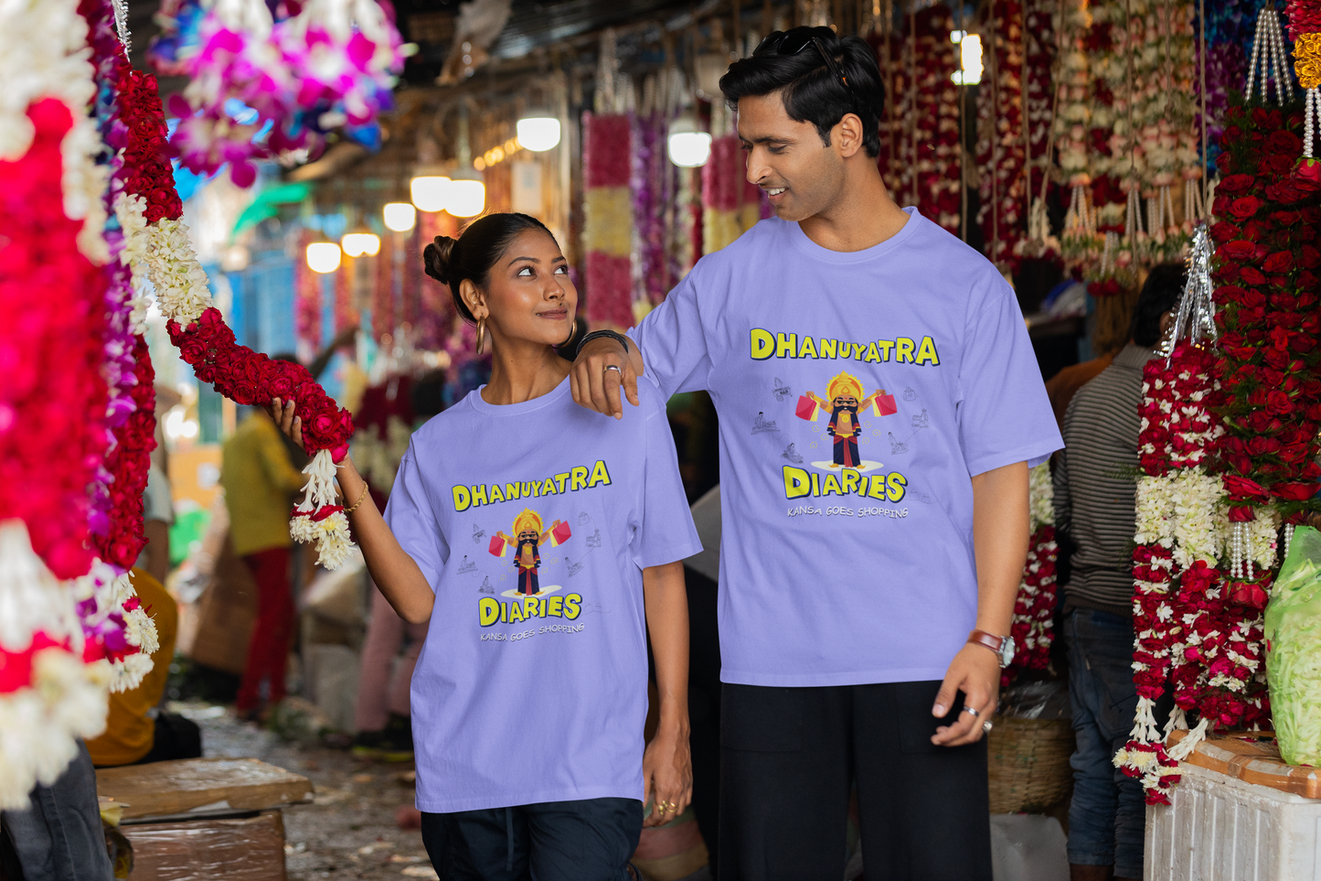 Dhanuyatra Diaries- Oversized Fit (Premium 240 GSM Heavy-Weight T-shirt)