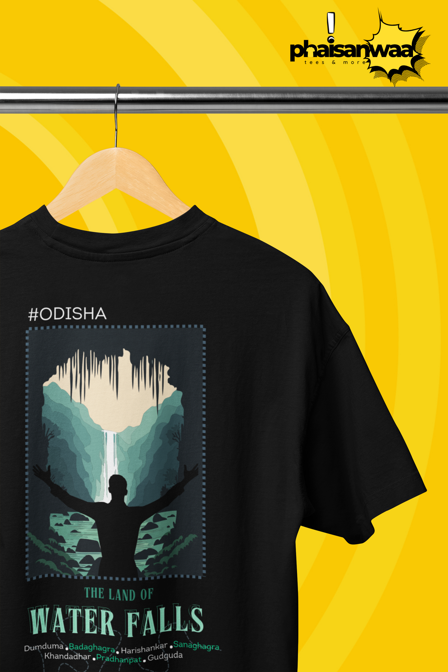 Odisha Waterfall- Oversize Fit (Men)