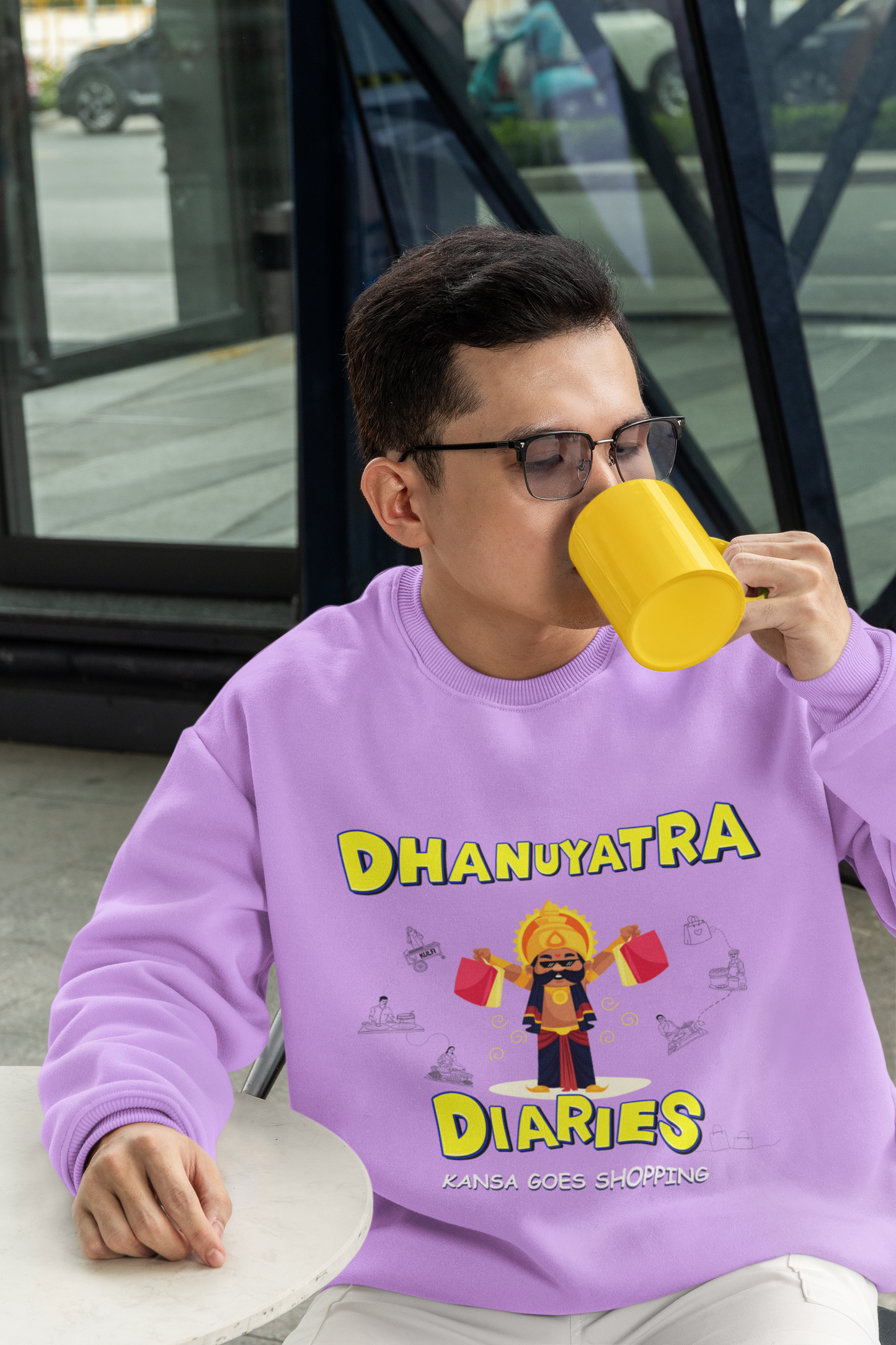 Dhanuyatra Diaries- Oversized Fit (Sweatshirt)